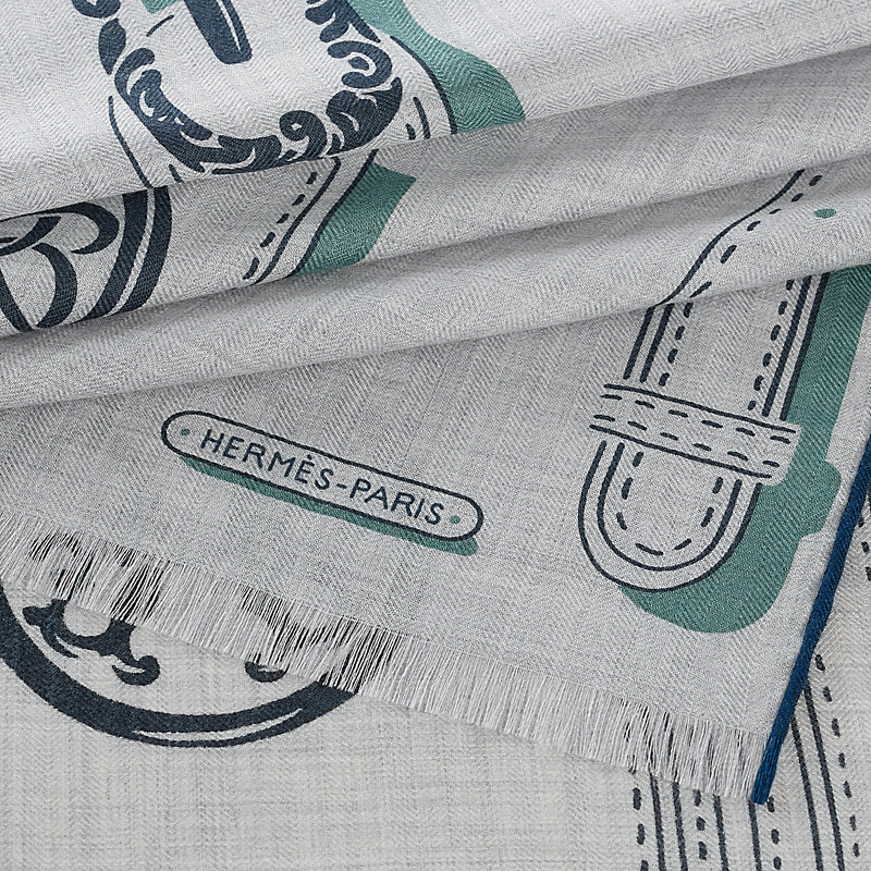 最終値下✨HERMES カレ90 HARNAIS des PRESIDENTS Harnais des Presidents rectangle - Blue | Hermès Netherlands